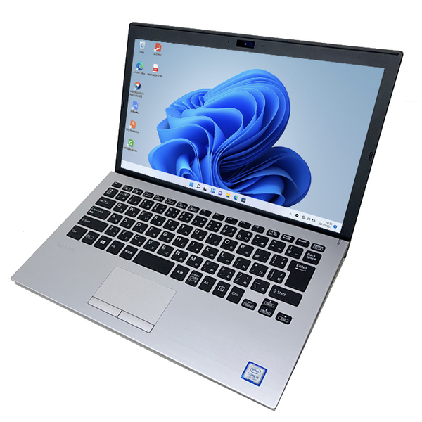 VAIO ProPG VJPG11C12N SIMフリー 中古 ノート Office Win10or11 フルHD 第7世代 [Corei5 7200U 8GB SSD512GB 無線 カメラ BT 13.3 シルバー]:訳あり(USB△)sub_image3