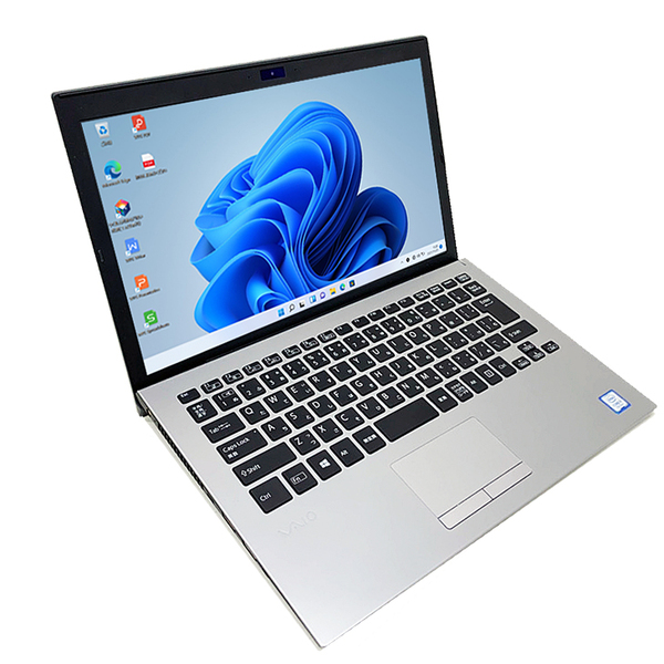 【中古パソコン】VAIO ProPG VJPG11C12N ノート Office Win11 フルHD [Corei7 8550U 16GB SSD512GB 無線 カメラ 13.3 シルバー]:訳あり(WWAN×)sub_image2