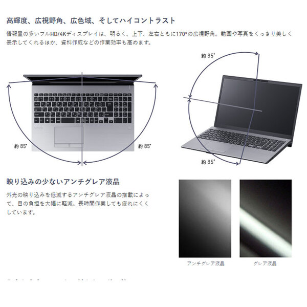 【中古パソコン】SONY VAIO ProPH VJPH21C11N ノートOffice Win11 第8世代 フルHD [Core i7 8750H メモリ16GB SSD512GB テンキー カメラ 15.6型]:良品sub_image4