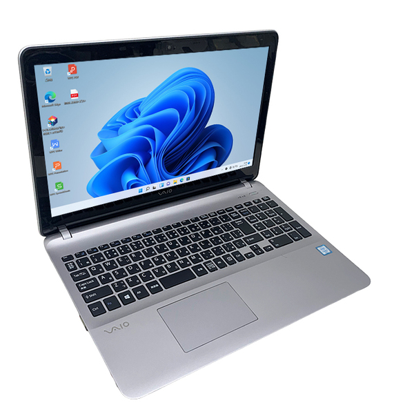 SONY VAIO S15 VJS152C11N 中古ノート Office Win10 or win11 カメラ テンキー [Corei7 7700HQ 16GB HDD1TB+SSD256GB BD 無線 15.5型 純箱  silver  ] :良品sub_image2
