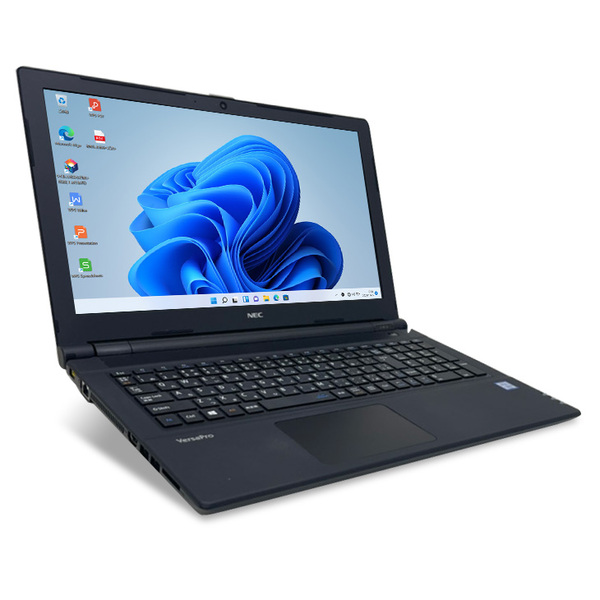 【中古パソコン】NEC VJT25/F-3 中古ノート Win11 Office 第7世代 カメラ テンキー [Corei5 6300U 2.5GHz メモリ8G SSD512GB マルチ 無線 15.6型 ] :良品sub_image2