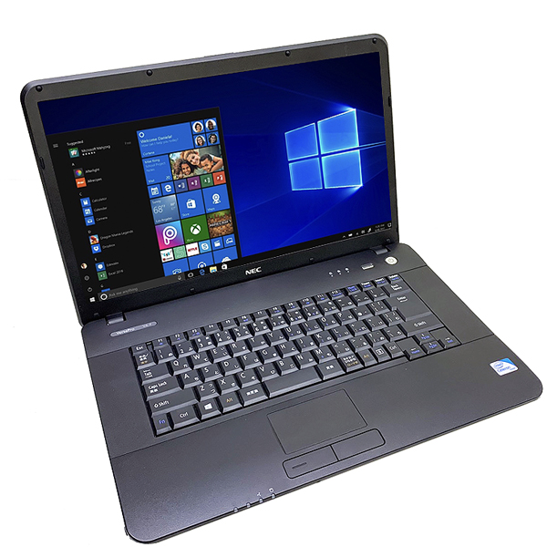 【中古パソコン】NEC VK18E/A-F 中古 ノートパソコン コスパ最高! Office Win10 SSD塔載  大画面 [Celeron B730 1.8GHz 4G SSD128GB マルチ 15.6型 A4 無線] :良品sub_image1