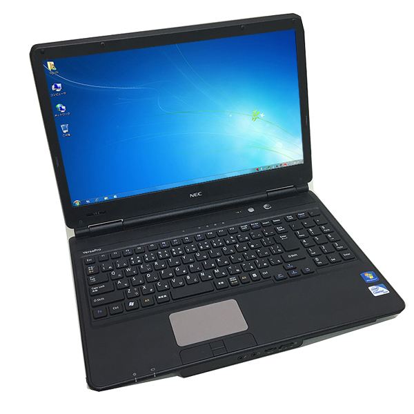 【中古パソコン】NEC VK19E/X 中古 ノートパソコン Office Win7 Pro  テンキー [celeron B840 1.9GHz 4G HDD250G マルチ 15.6型 A4 無線] :良品sub_image1