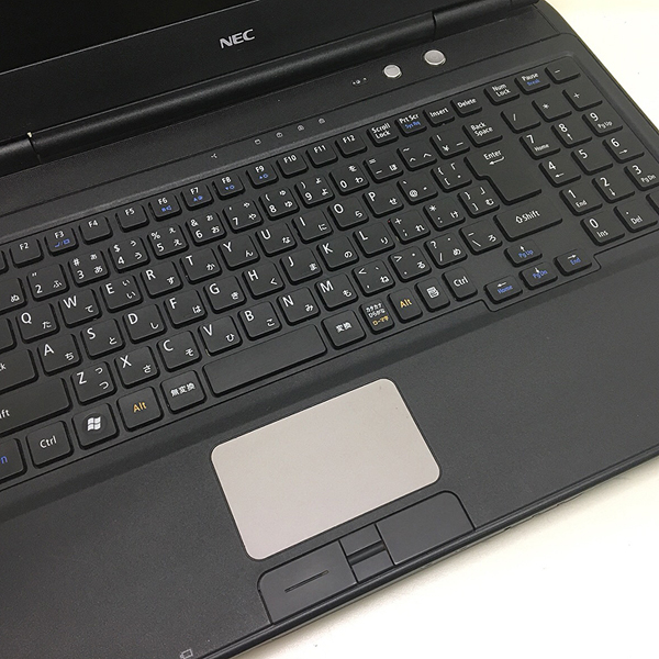 NEC VK19E/X 中古 ノートパソコン Office Win10 Home SSD塔載 テンキー [celeron B840 1.9GHz 4G SSD128GB DVD-ROM 15.6型 A4 無線] :良品sub_image2