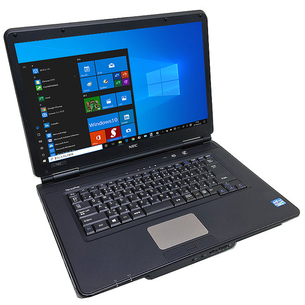 【中古パソコン】NEC VK25TX-E 中古ノートパソコン Win10 Office 第3世代 マウス付 [Corei5 3210M 2.5GHz メモリ4GB SSD128GB ROM HDMI 15.6型] :訳ありsub_image1