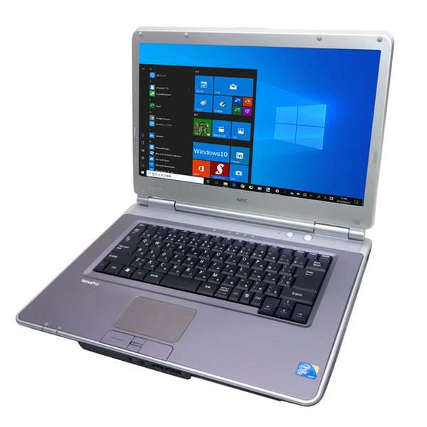 【中古パソコン】NEC VersaPro VK26M 中古 ノート 選べるカラー Office Win10 第3世代[Core i5 3320M メモリ8GB SSD256GB マルチ 無線 15.6型] :訳ありsub_image1