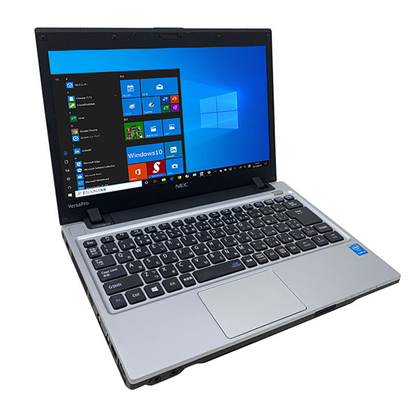 【中古パソコン】NEC VersaPro UltraLite VK27M/C-M 中古  Office Win10　第4世代 [core i5 4310M 2.7GHz 8GB SSD128GB 無線 13.3型 マルチ ]:アウトレットsub_image1