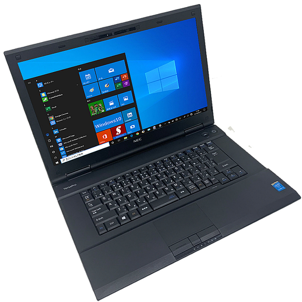 NEC VKシリーズ カメラ搭載 中古 ノート 選べるカラー Office Win10 第4世代 BT [Corei5 2.5GHz以上 8G SSD256GB ROM 無線 15.6型 ] :良品sub_image1