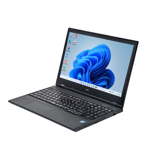 【中古パソコン】NEC VersaPro VRT16F-6 ノート Win11 第8世代 テンキー カメラ [Corei5 8265U メモリ8GB SSD512GB マルチ 無線 テンキー 15.6型]:アウトレットsub_image4