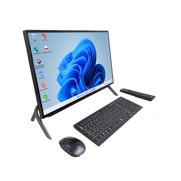 富士通 ESPRIMO WF1/F3 中古 一体型 地デジ Office Win11home キーマウス[Core i7 1165G7 メモリ16GB SSD512GB HDD1TB マルチ カメラ 無線23.8型]:良品sub_image2