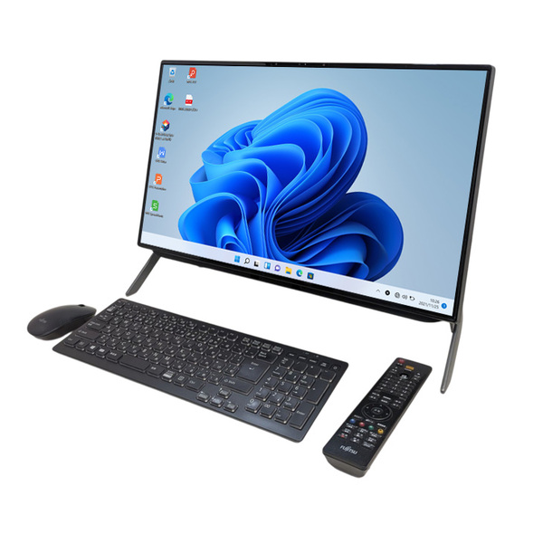 富士通 ESPRIMO WF1/F3 中古 一体型 地デジ Office Win11home キーマウス[Core i7 1165G7 メモリ16GB SSD512GB HDD1TB マルチ カメラ 無線23.8型]:良品sub_image3