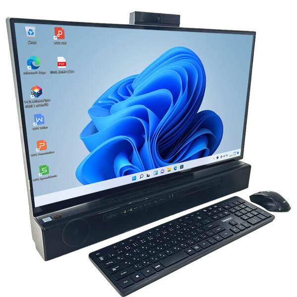 富士通 ESPRIMO WF2/D2  中古 一体型 地デジ Office Win11home キーマウス[Core i7 9750H 16GB SSD1TB+HDD3TB Blu-ray 無線 BT カメラ 27型 黒]:アウトレットsub_image2