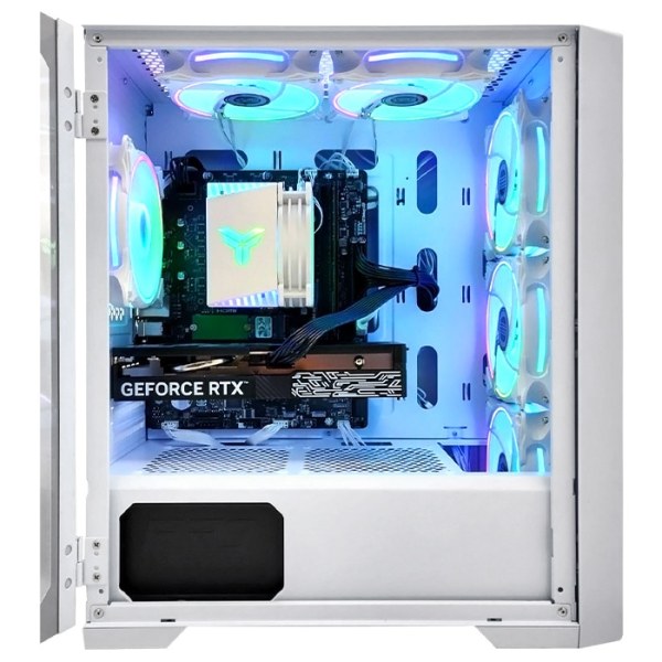 ゲーミングPC デスクトップ ホワイト メッシュ GeForce RTX2060 Intel Core Ultra5 225F Win11 SSD500GB メモリ16GBsub_image3