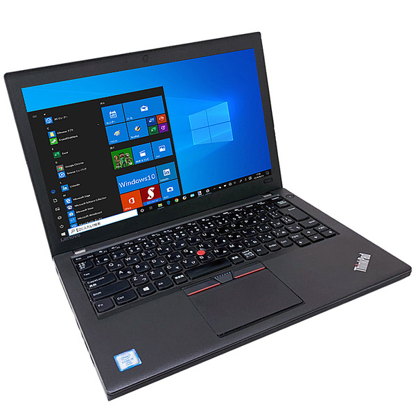 【中古パソコン】Lenovo ThinkPad X260 中古 ノート 選べるカラー Office Win10 第5世代 [Core i5 6300U メモリ8G SSD256GB 無線 12.5型 ] :良品sub_image1