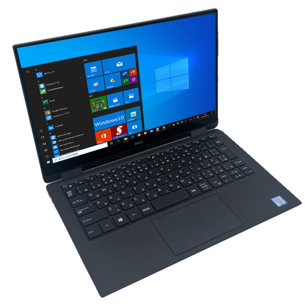 【中古パソコン】DELL XPS13-9365 中古 2in1 タブレットノート Office Win10 第7世代 [Corei7 7Y75 16GB SSD256GB 無線 カメラ 13.3型 ] :良品sub_image2
