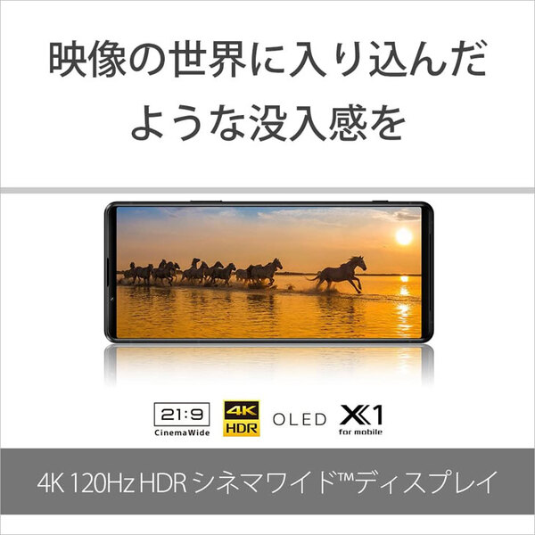 【SIMフリー】SONY Xperia 1 III XQ-BC42  スマートフォン 512GB  [Snapdragon 888 5G RAM12GB ROM512GB 6.5インチ Android フロストグレー]:良品sub_image5