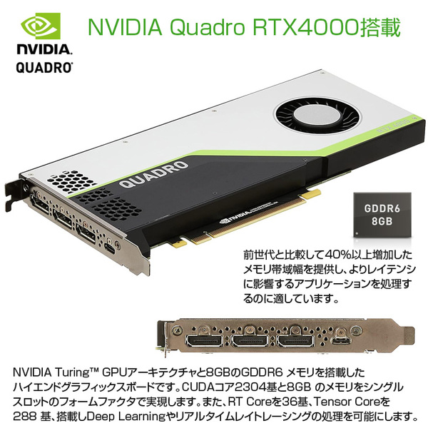 HP Z2G4CMT Workstation Tower ワークステーション NVIDIA Quadro RTX4000 搭載 Win11 Office [ X(E-2124G)4C-3.4GHZ 16GB SSD512GB マルチ]:良品sub_image2